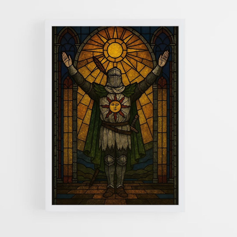 Poster Les Ombres de Lordran – affiche Dark souls (vue 3)